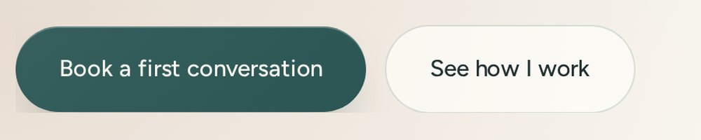 Book a first conversation button from the Life Coach Ireland website
